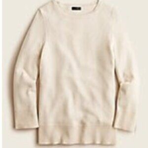 NWT J.Crew Wool and recycled cashmere oversized crewneck sweater